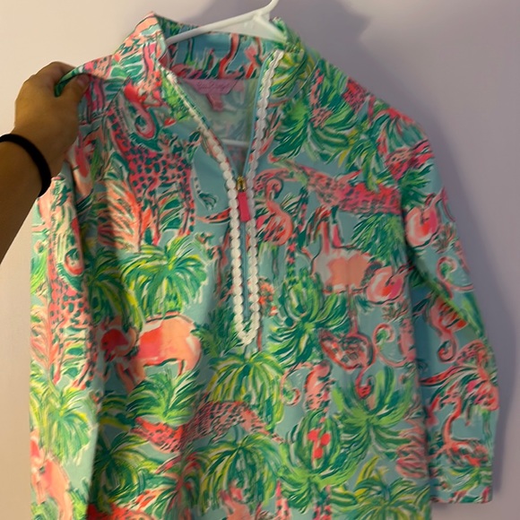 Kids lilly Pulitzer quarter half zip - Picture 1 of 3
